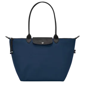 Le Pliage Energy L Tote bag Navy - Recycled canvas