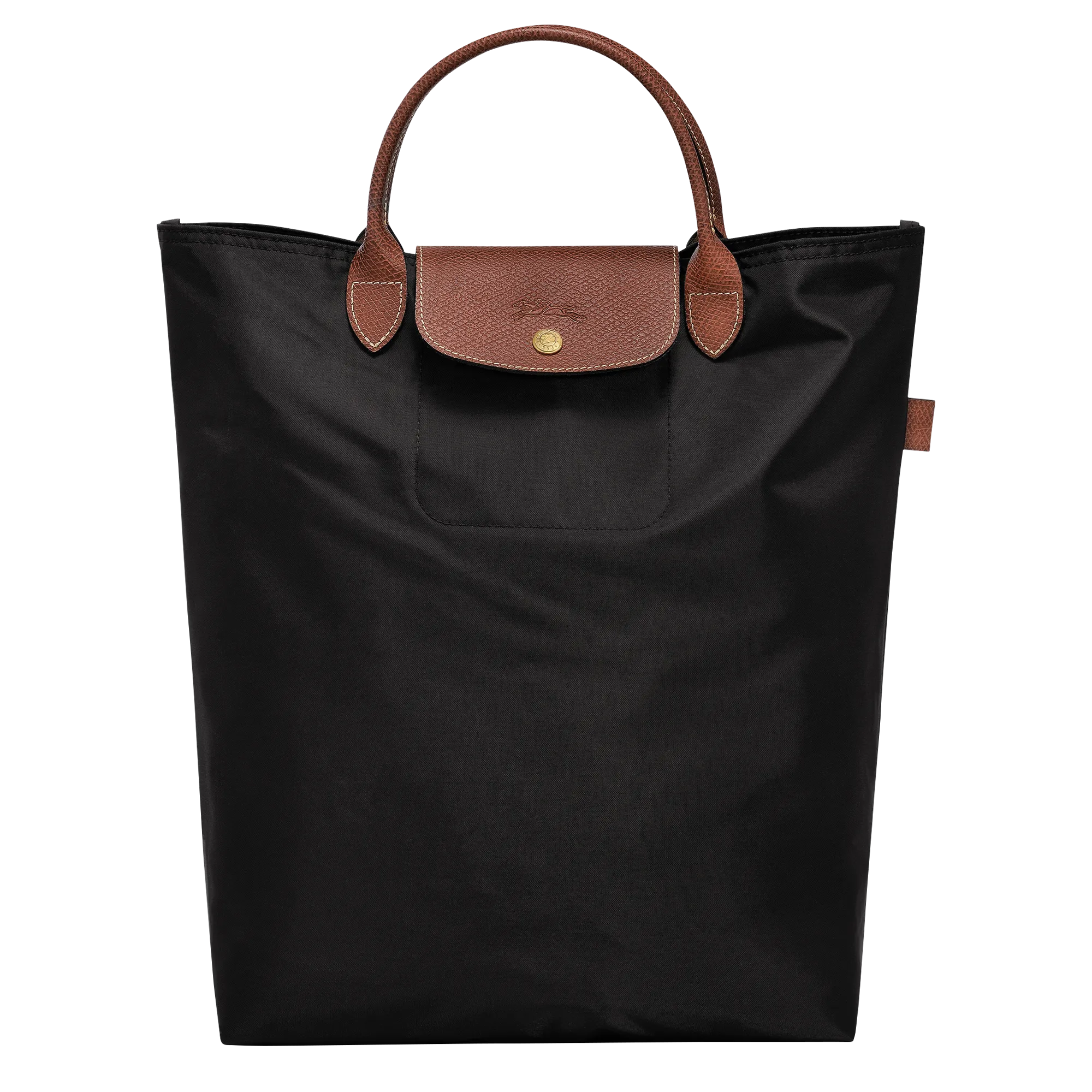 Le Pliage Original M Tote bag Black - Canvas