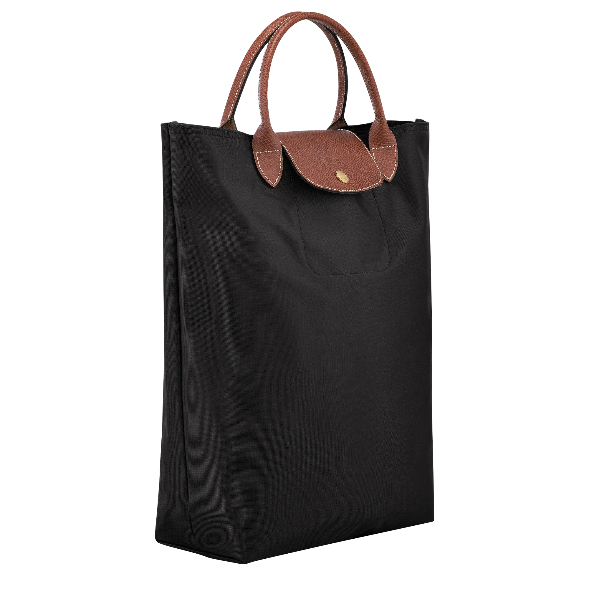 Le Pliage Original M Tote bag Black - Canvas