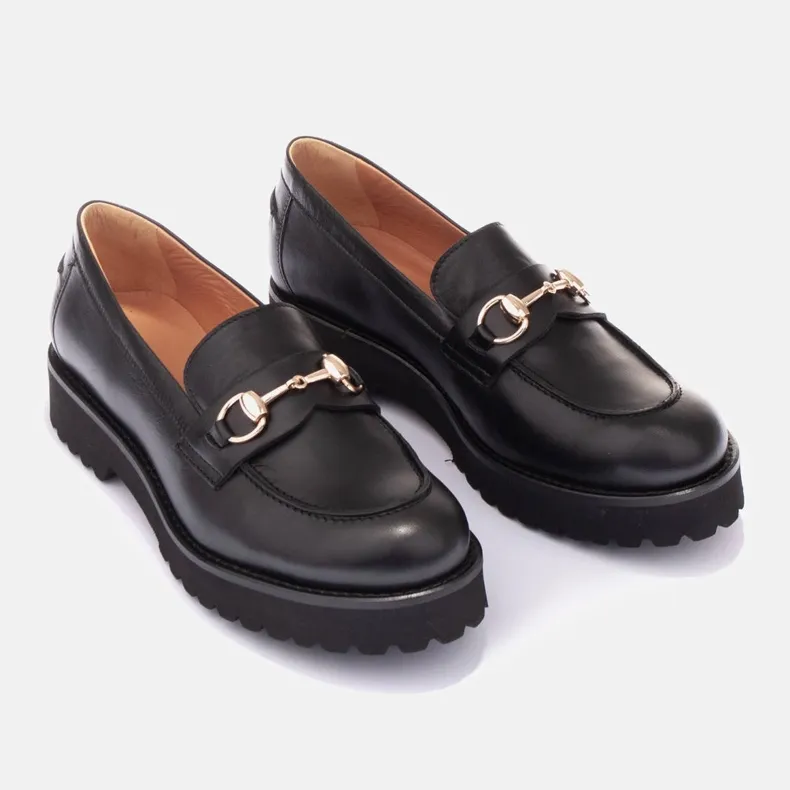 Marco Shoes Leon moccasins black