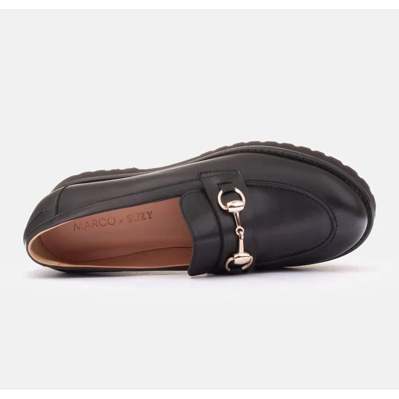 Marco Shoes Leon moccasins black