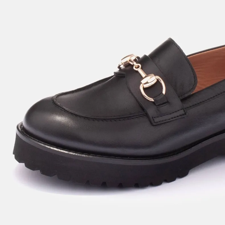 Marco Shoes Leon moccasins black