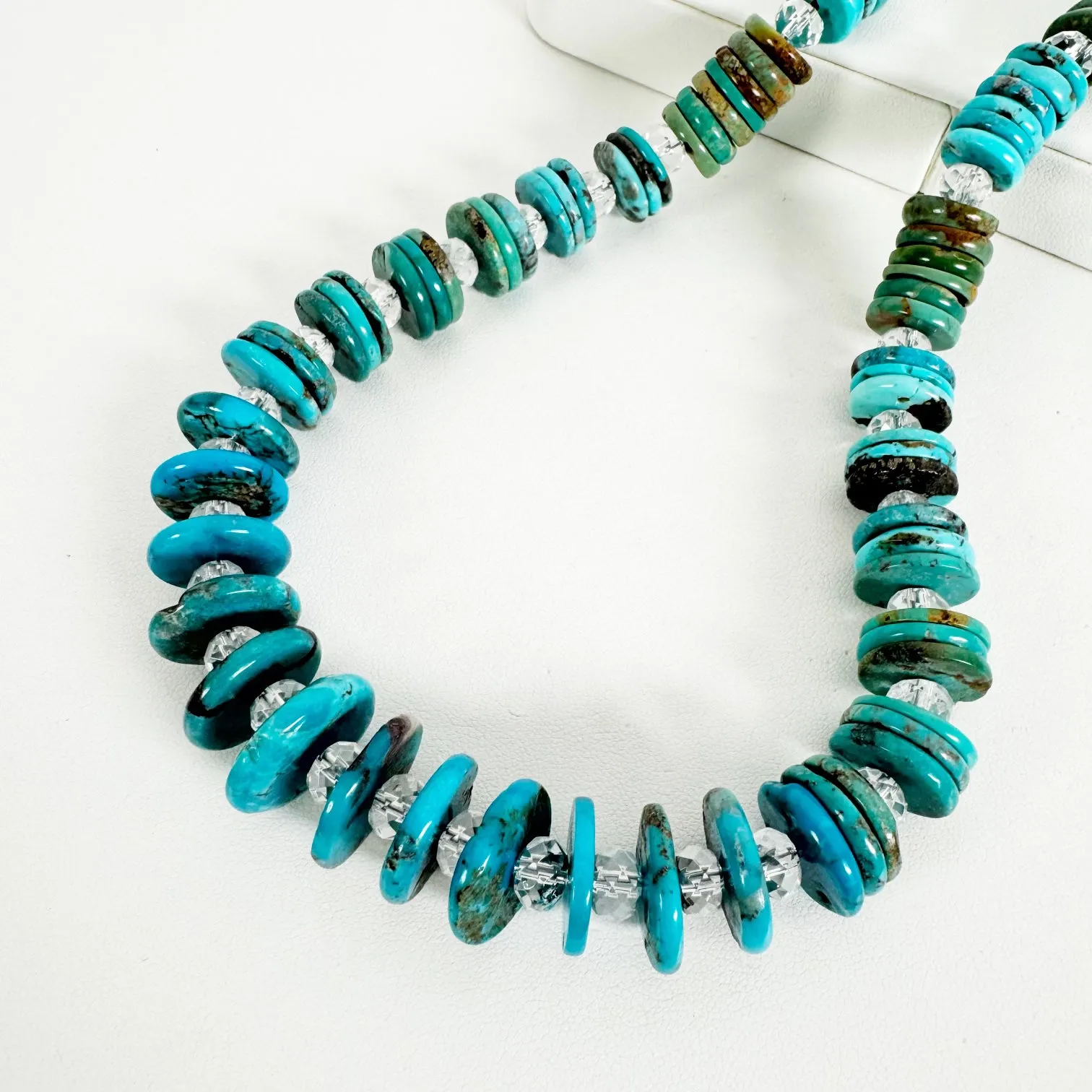 Memorial Day Crazy Turquoise Bespoke Necklace