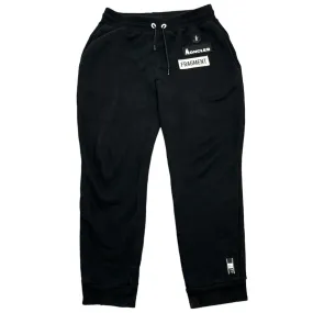 Men's X Fragment Patch Logo Joggers Black Size L