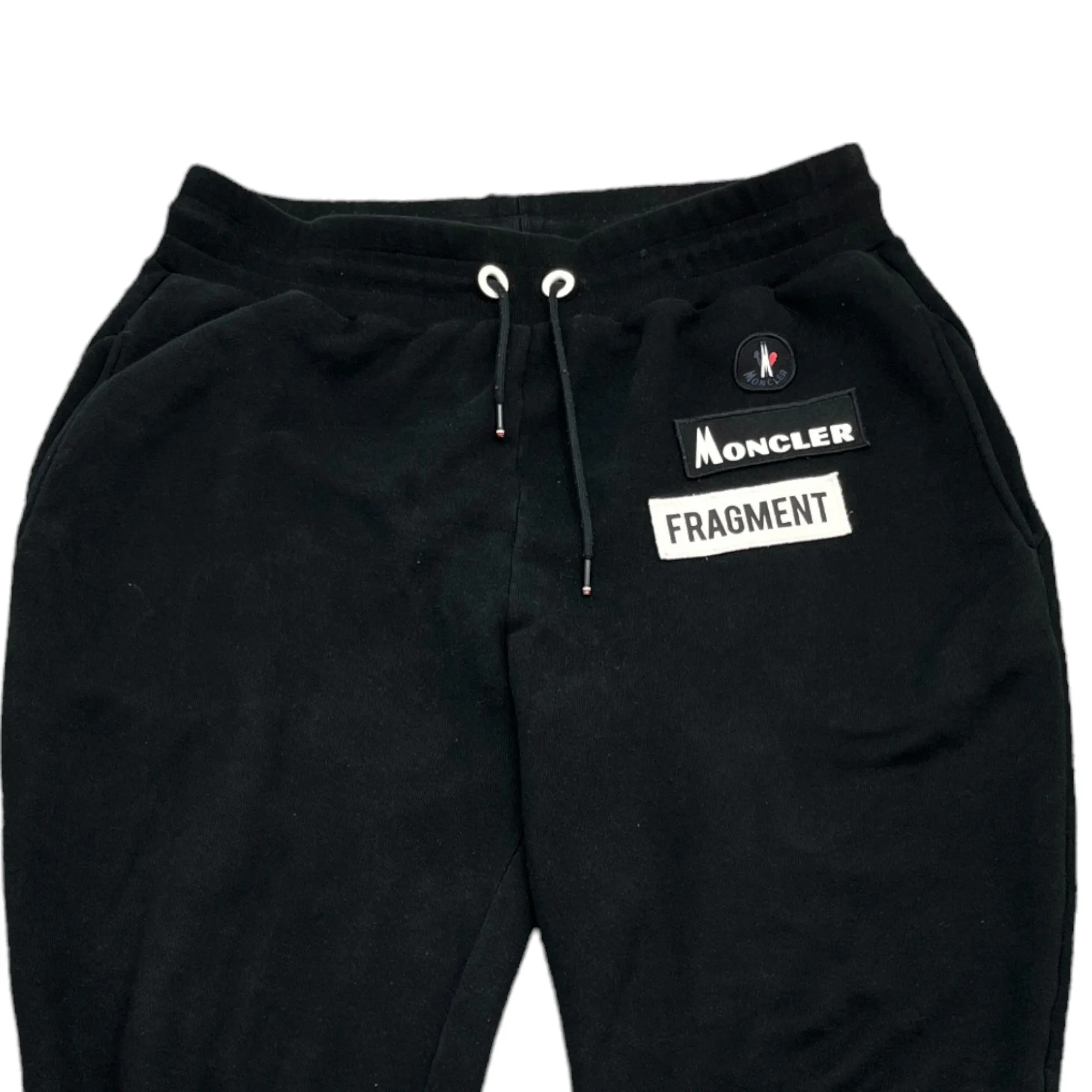 Men's X Fragment Patch Logo Joggers Black Size L