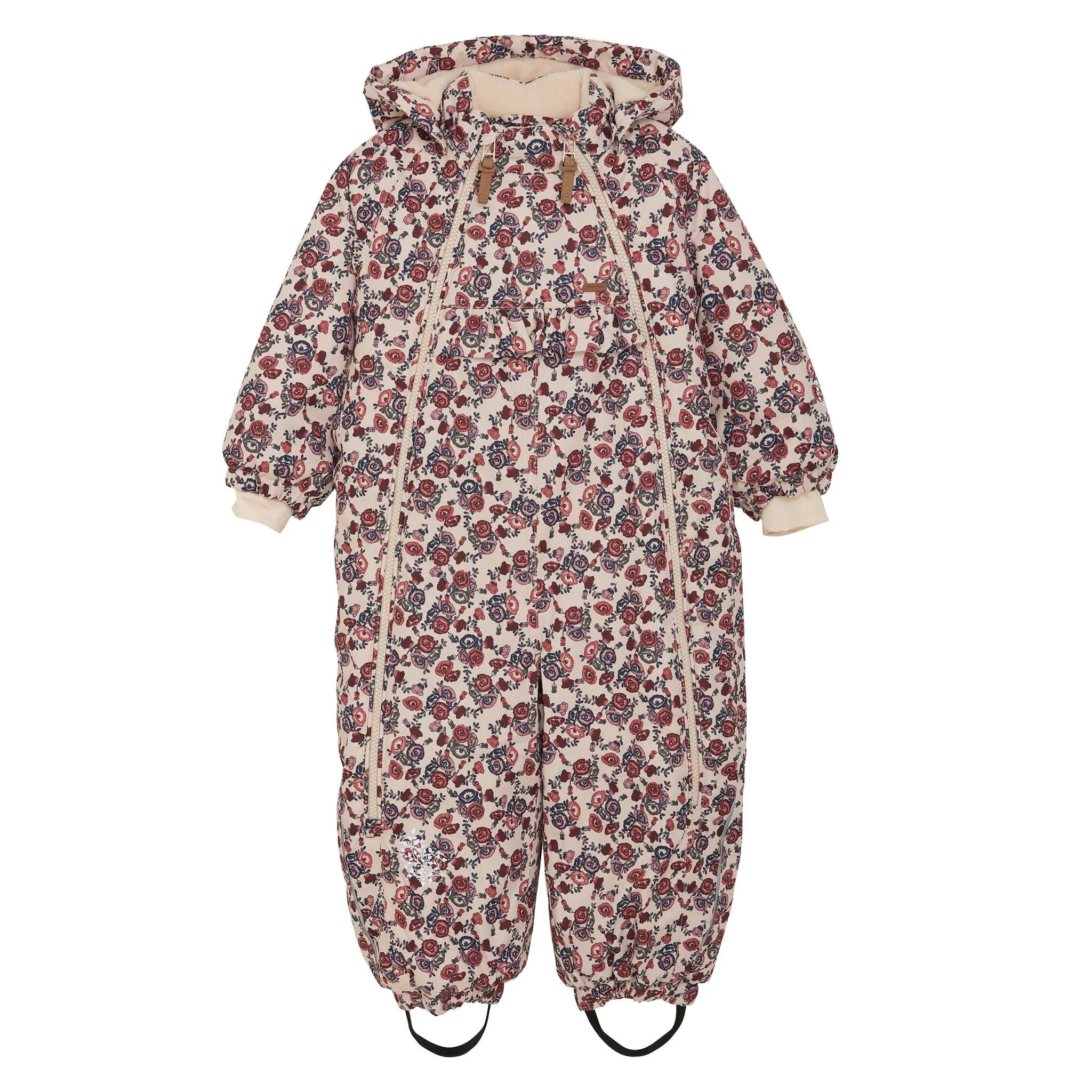 Minymo Flower AOP Snowsuit 9-24m  - Clement