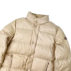 Moncler Beige Puffer Jacket 