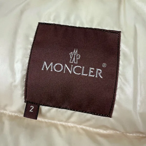 Moncler Beige Puffer Jacket 