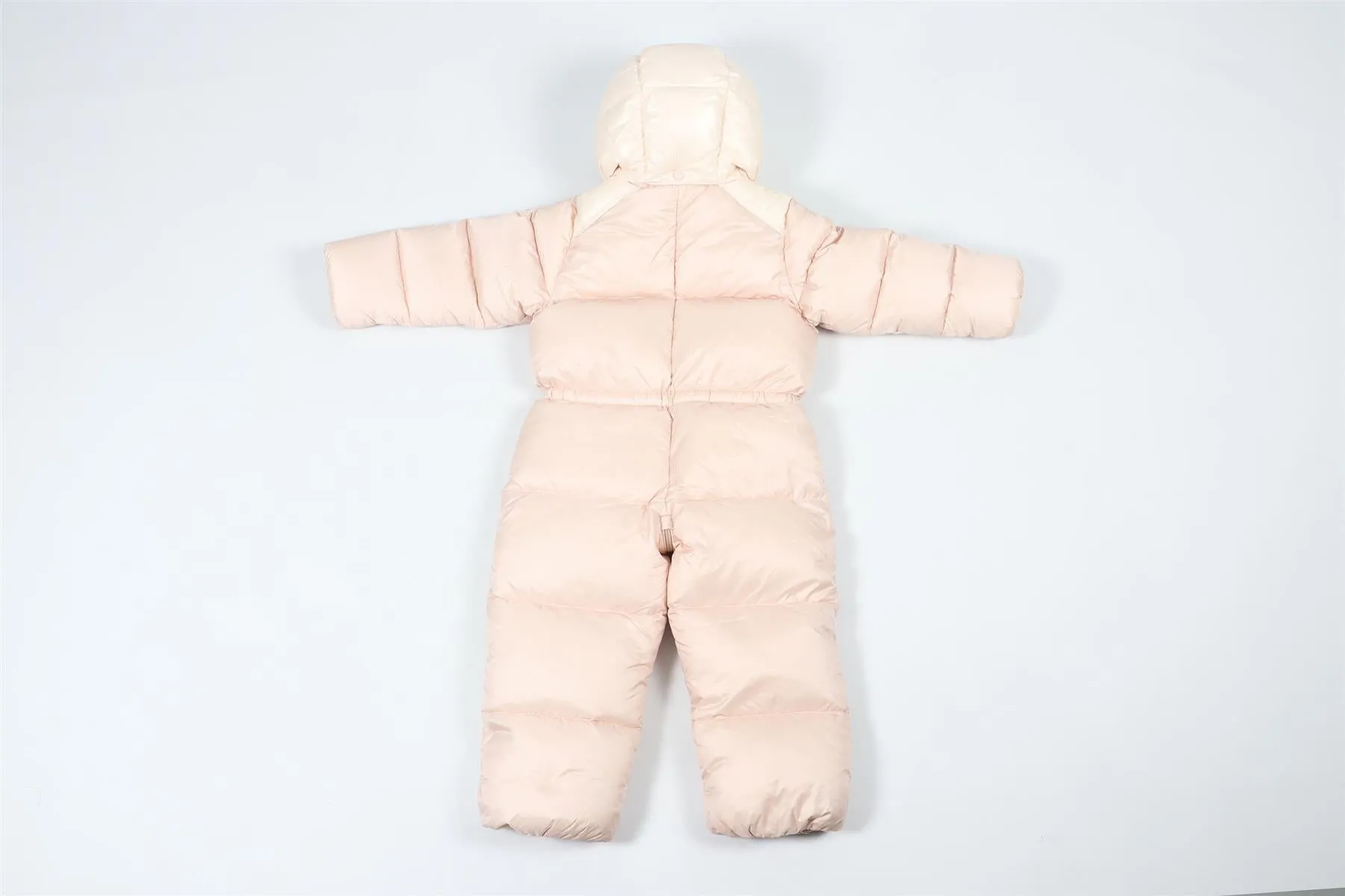 MONCLER PINK KIDS GIRLS PADDED SNOWSUIT 2 YEARS