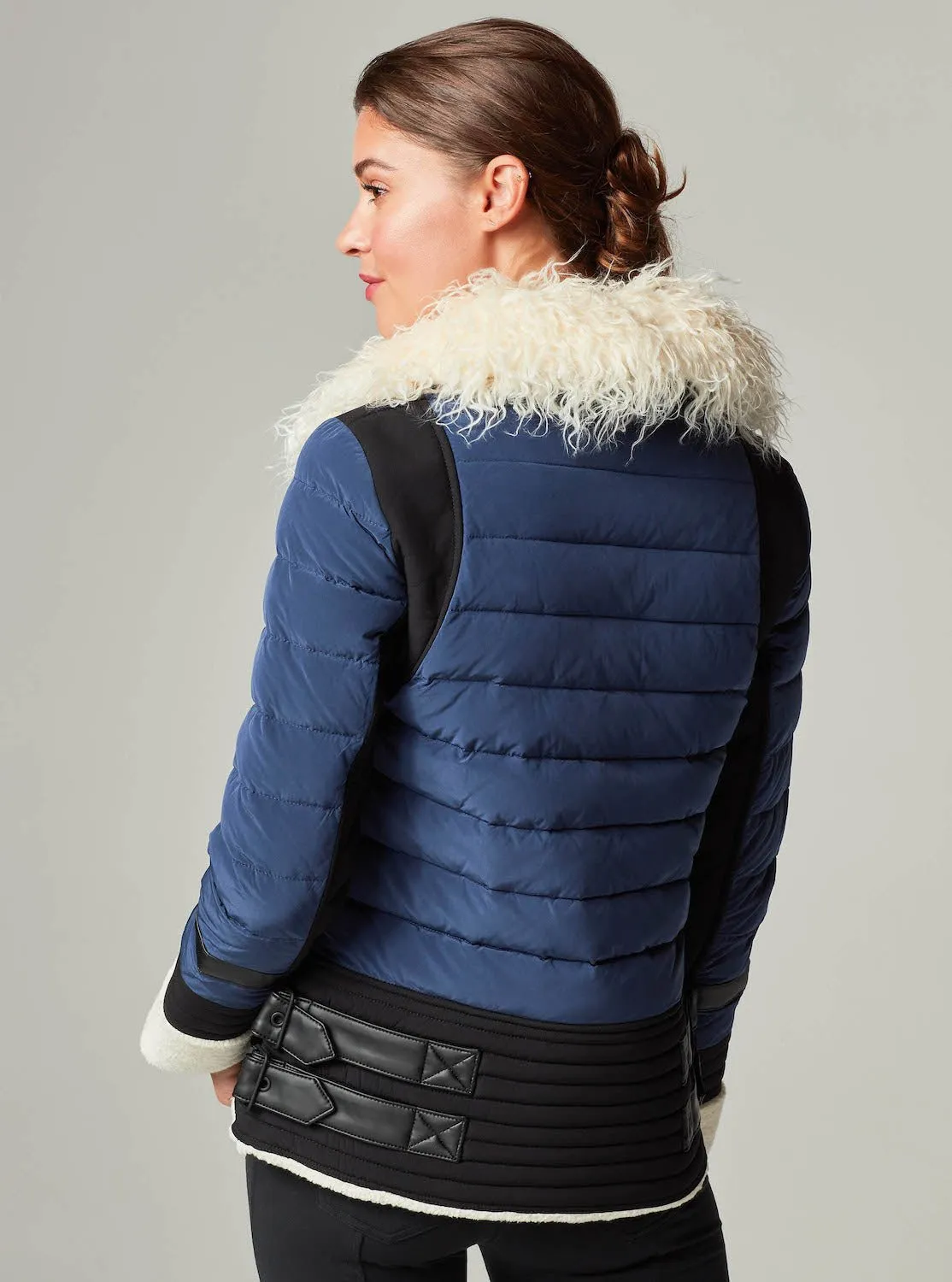 MOTO AVIATOR PUFFER - Down Filled