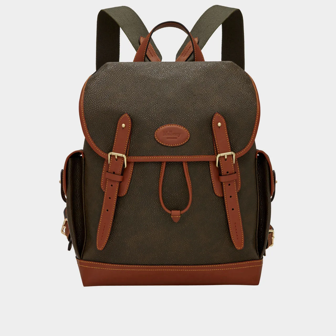 MULBERRY Heritage Backpack - Mole-Cognac