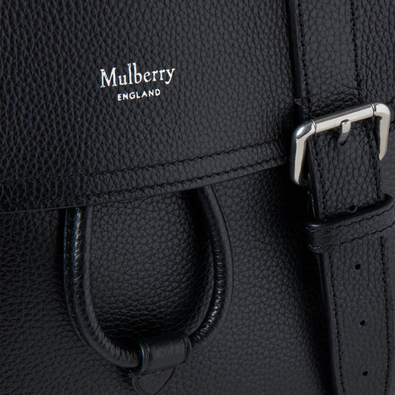 MULBERRY The Sustainable Edit Mini Heritage Backpack - Black