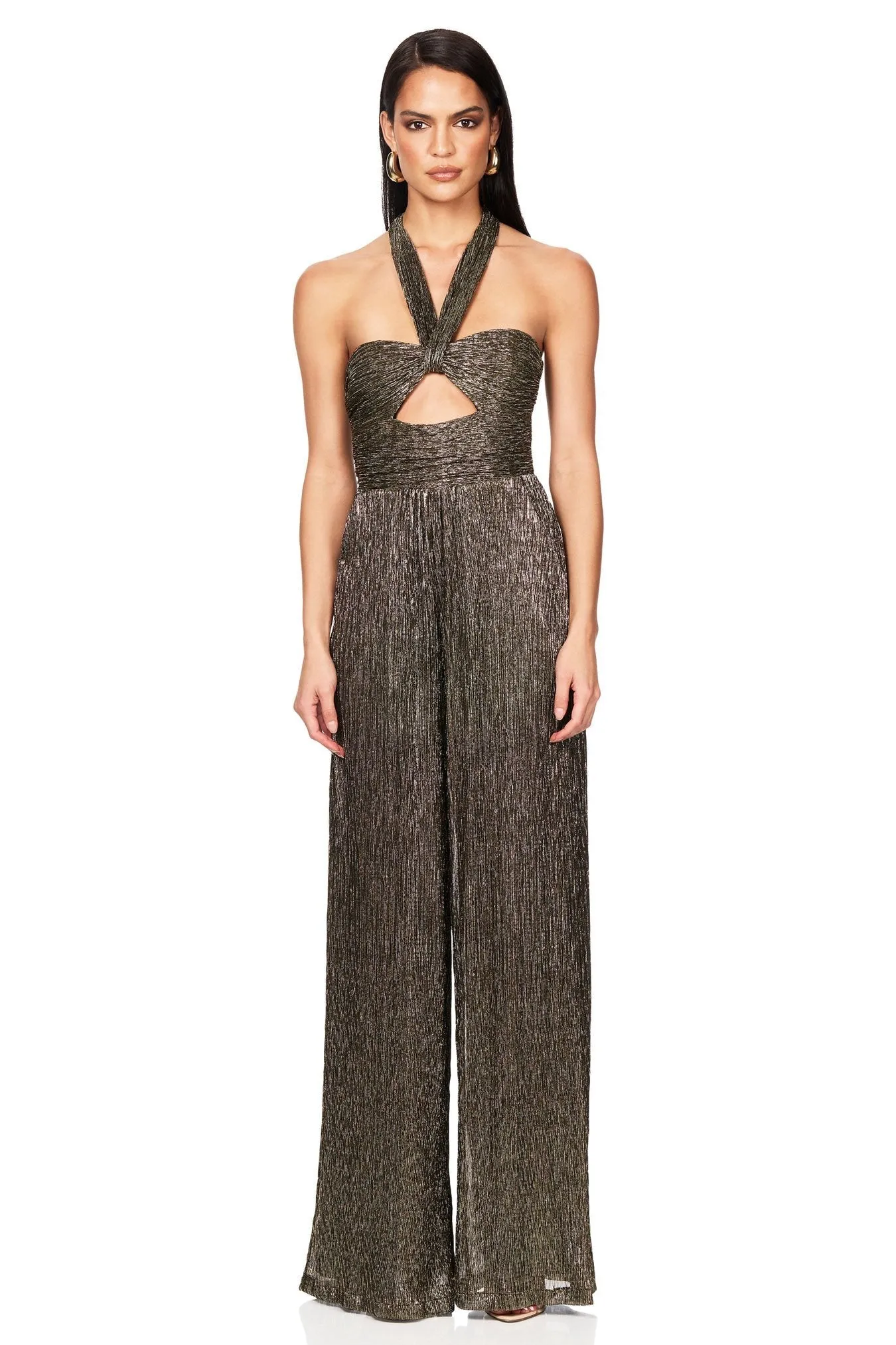 Nookie Spellbound Jumpsuit - Black/Gold