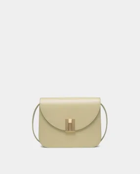 Ollam Crossbody Bag In Light Green Leather 