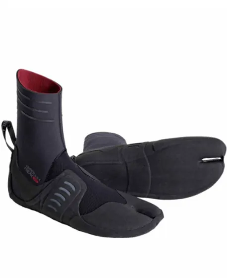 O'Neill Hyperfreak Fire 6/5/4mm Split Toe Wetsuit Booties - Black