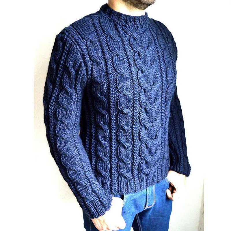 Padded Pullover Sweater