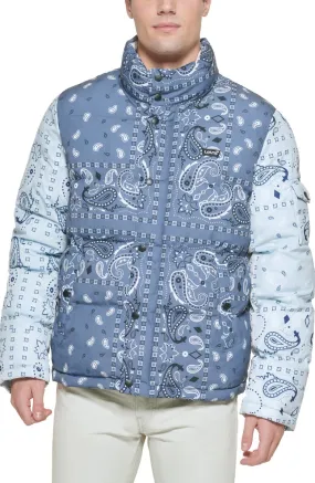 Patterned Water Resistant Puffer Jacket | The Puffer Jacket