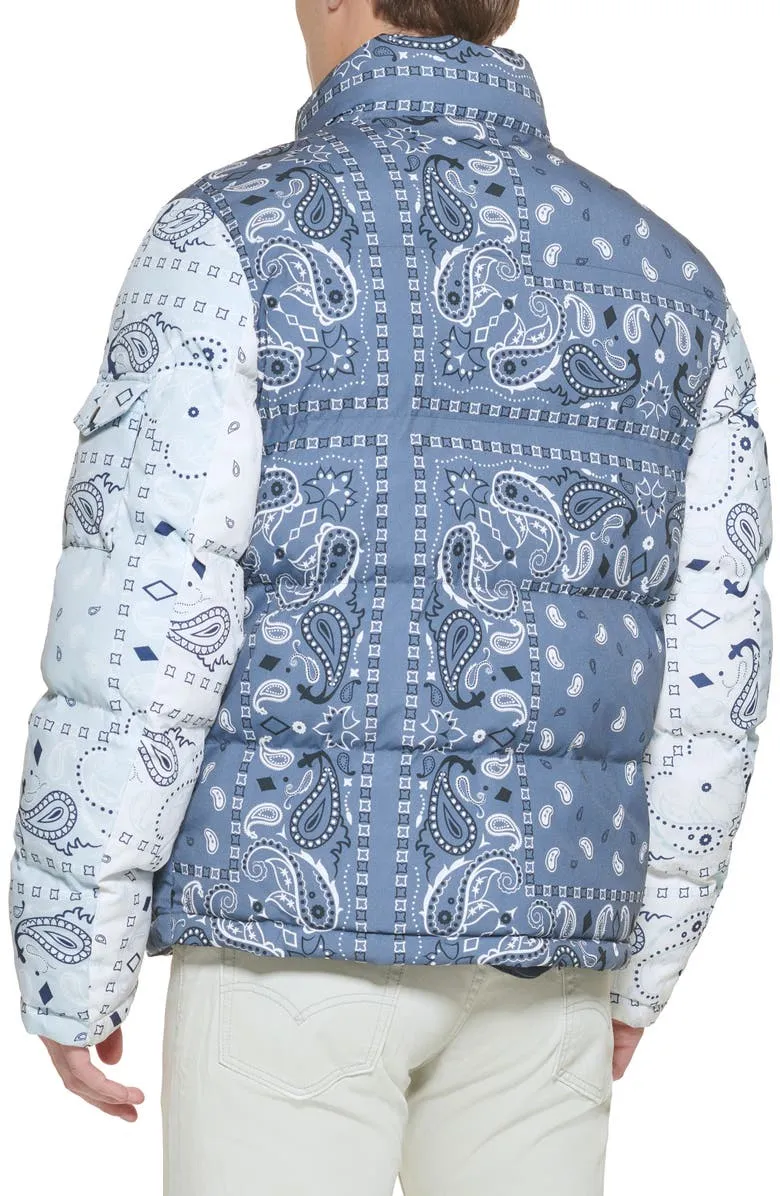 Patterned Water Resistant Puffer Jacket | The Puffer Jacket