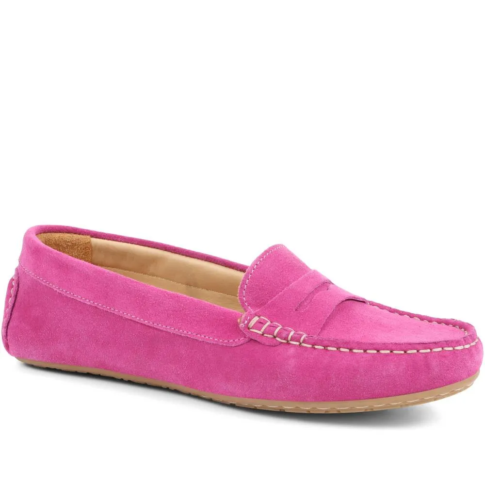 Penelopie Leather Moccasins - PENELOPIE / 322 368