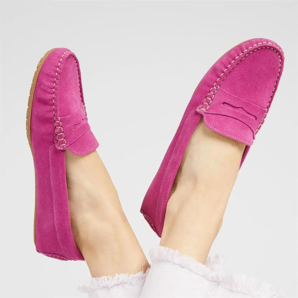 Penelopie Leather Moccasins - PENELOPIE / 322 368