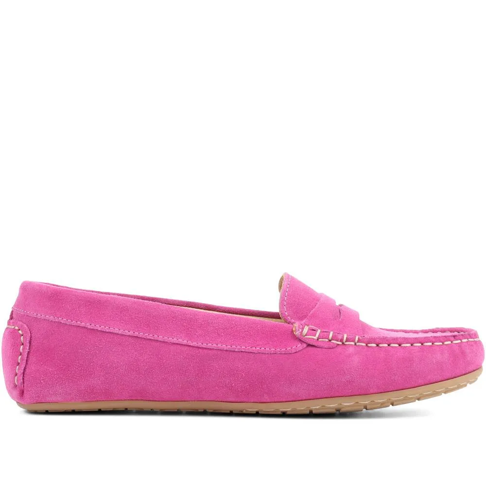 Penelopie Leather Moccasins - PENELOPIE / 322 368