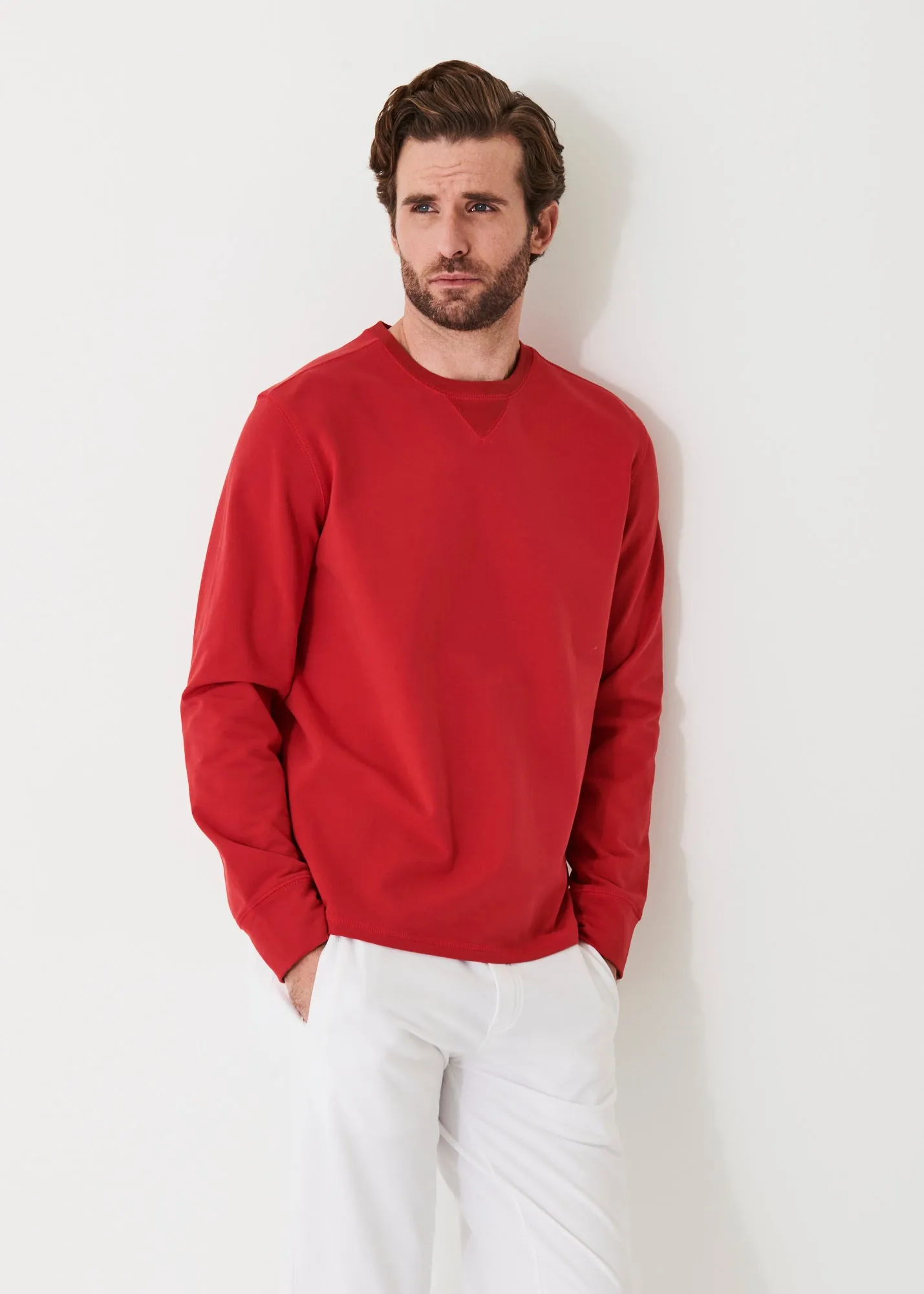 PIMA COTTON FRENCH TERRY SWEATSHIRT