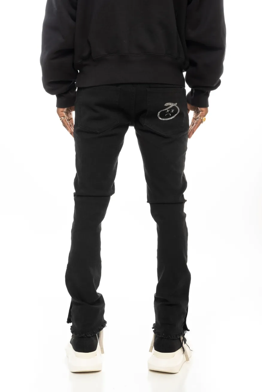 Plain Jane Sadboy Denim (BLACK)