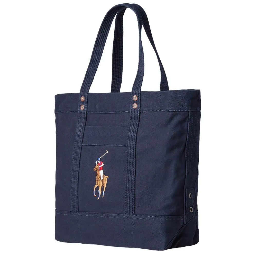 Polo Ralph Lauren Embroidered Tote BagNavy