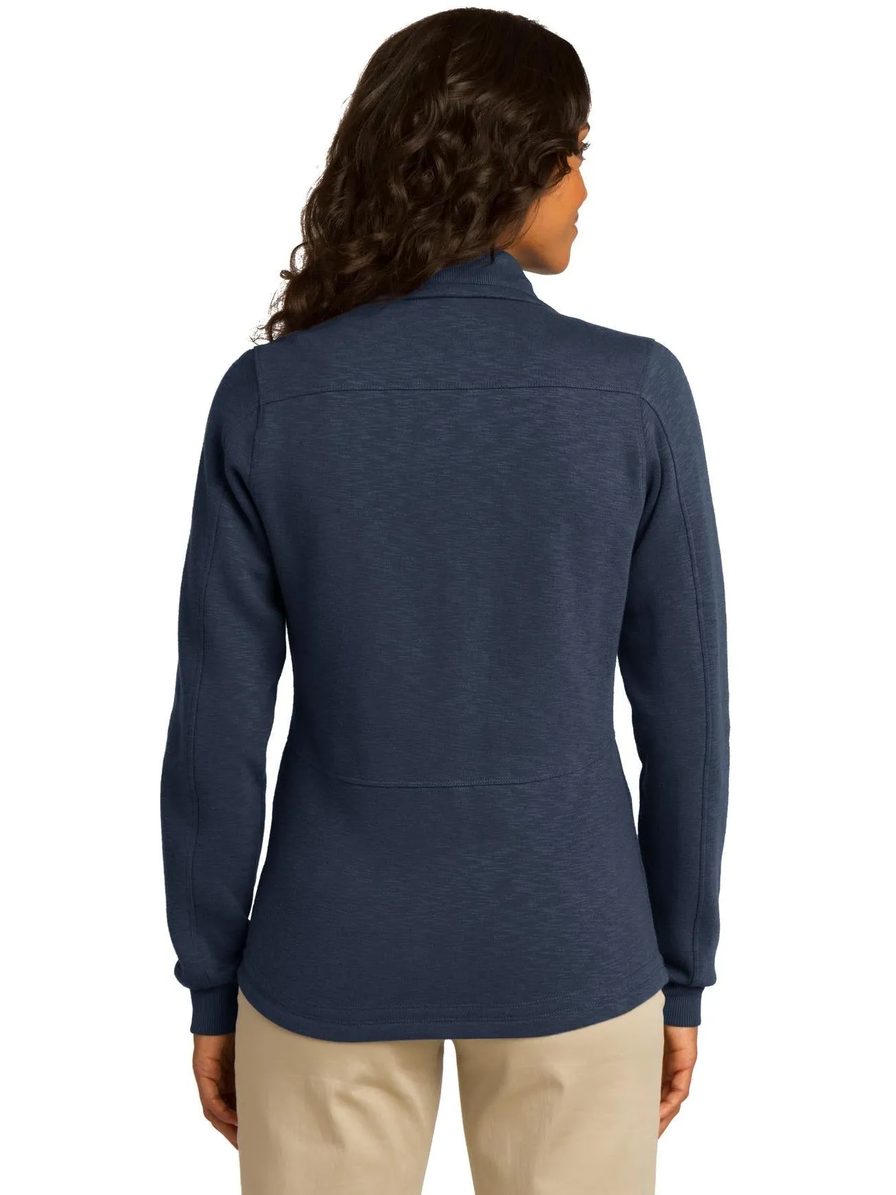 Port Authority Ladies Slub Fleece Full-Zip