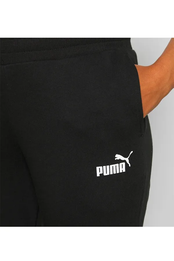 PUMA Women Sweatpants Logo Black