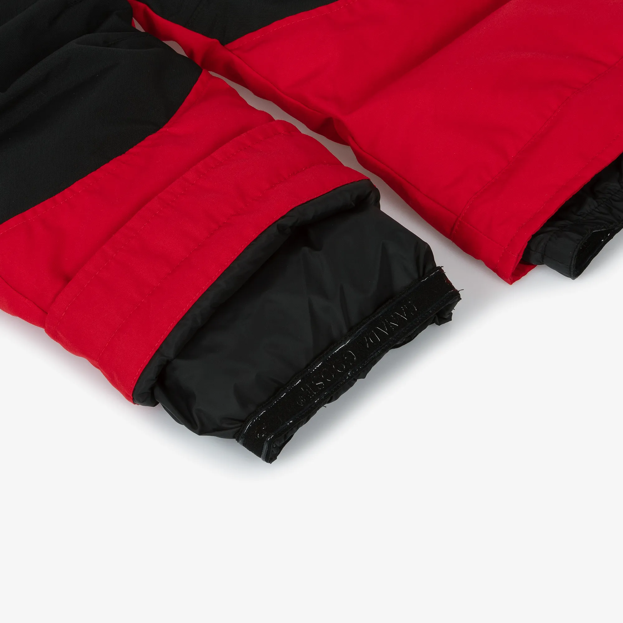 Red Down Padded Grizzly Snowsuit