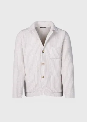 Ribbed Sweater Jacket