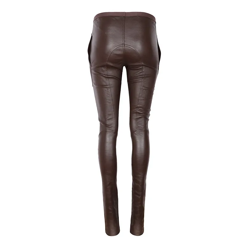 Rick Owens Stretch Leather Leggings