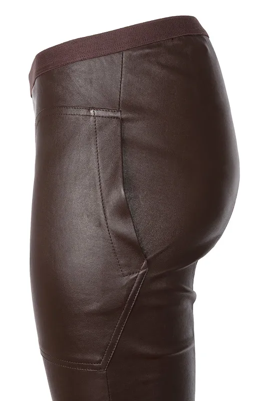 Rick Owens Stretch Leather Leggings