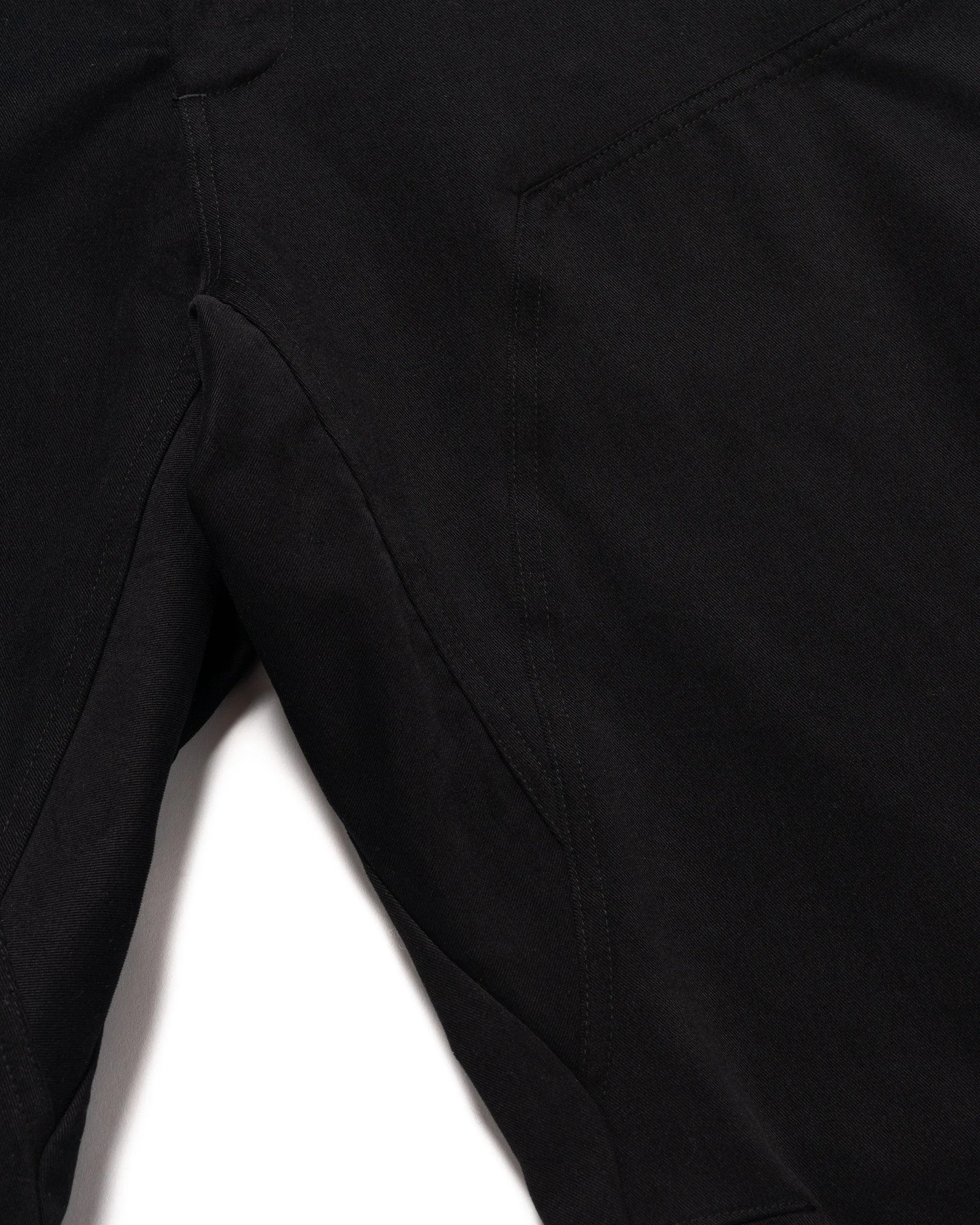 Rig Pant - Duca Visconti Emerized Cotton Twill Black