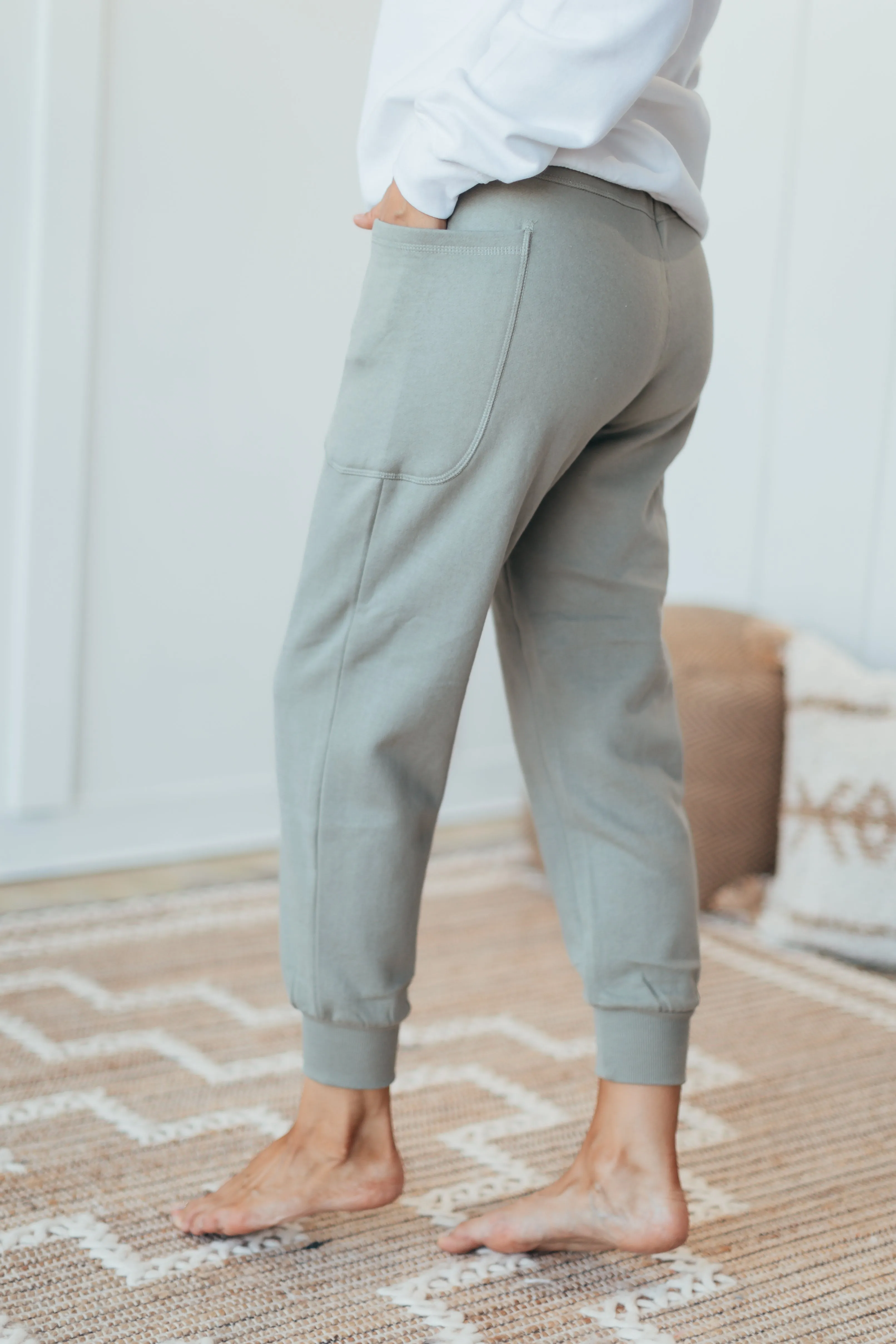 RISEN High Rise Side Pocket Joggers - 4 Colors