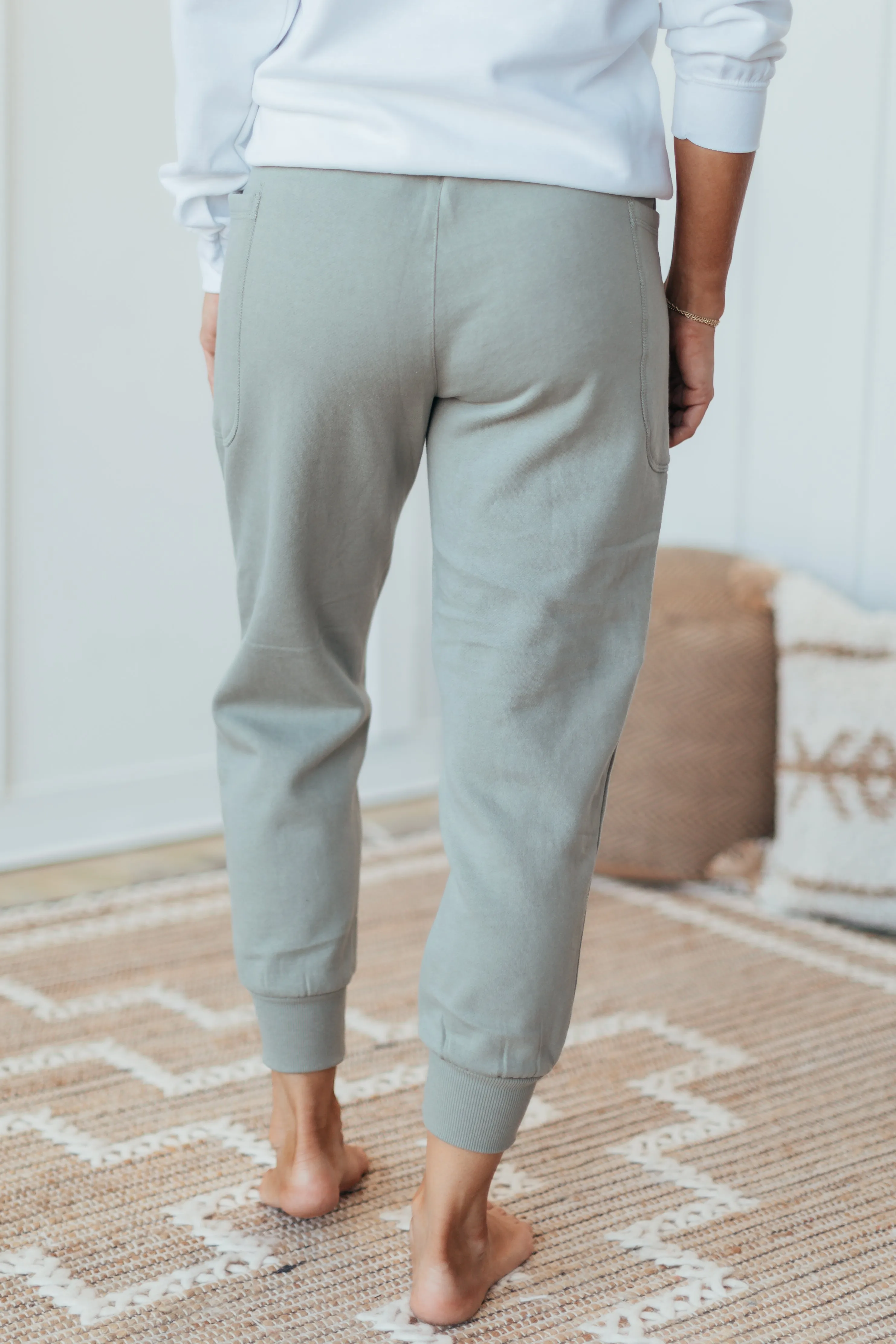 RISEN High Rise Side Pocket Joggers - 4 Colors