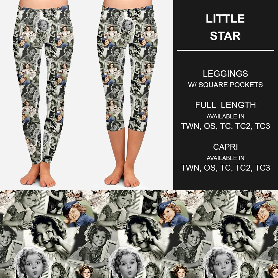 RTS - Little Star Leggings w/ Pockets