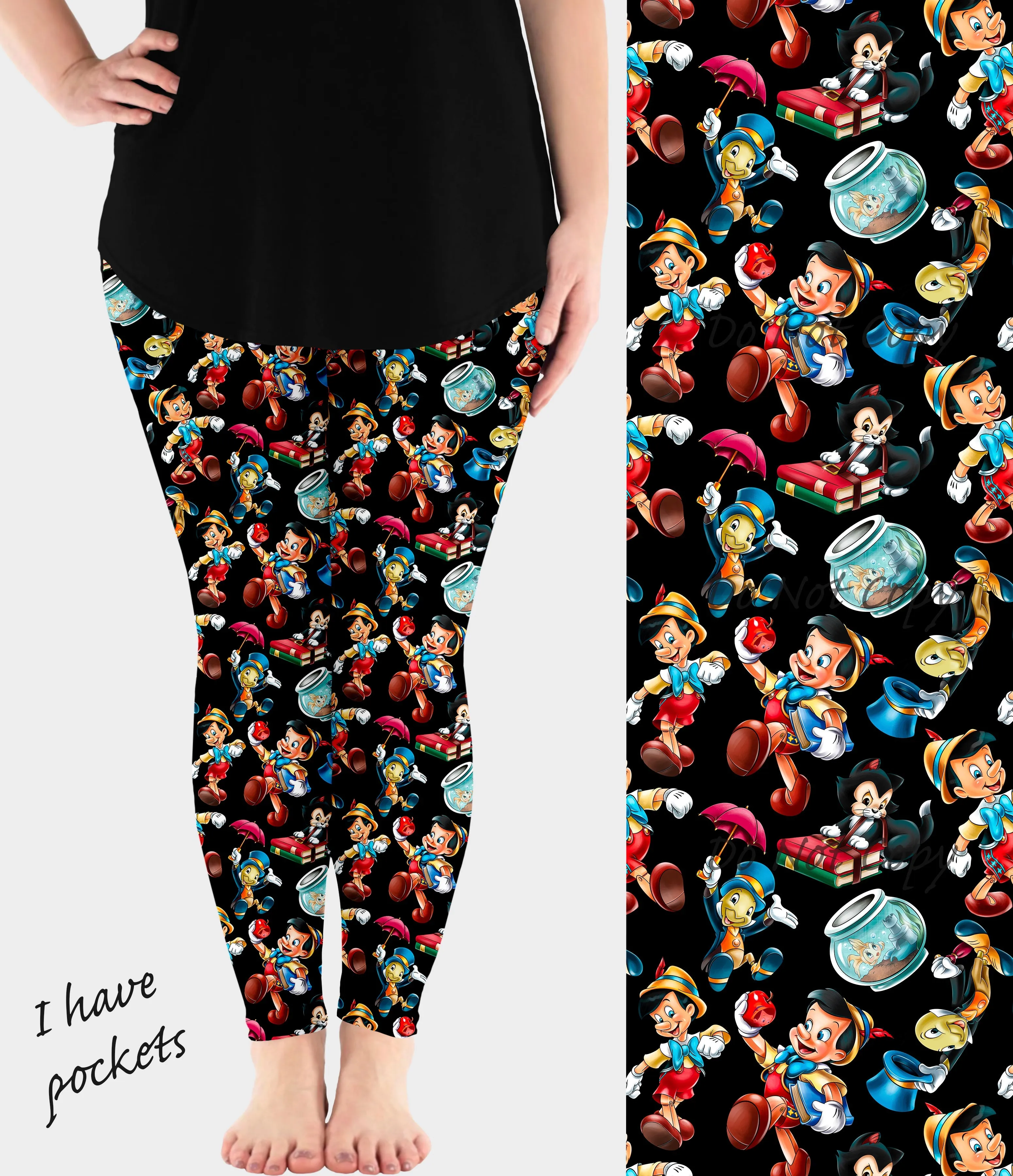 RTS - Real Boy Leggings w/ Pockets