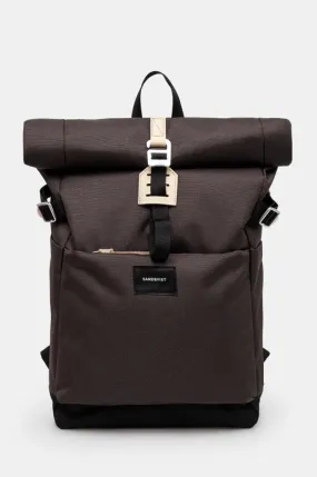 Sandqvist backpack Ilon brown color smooth SQA2408