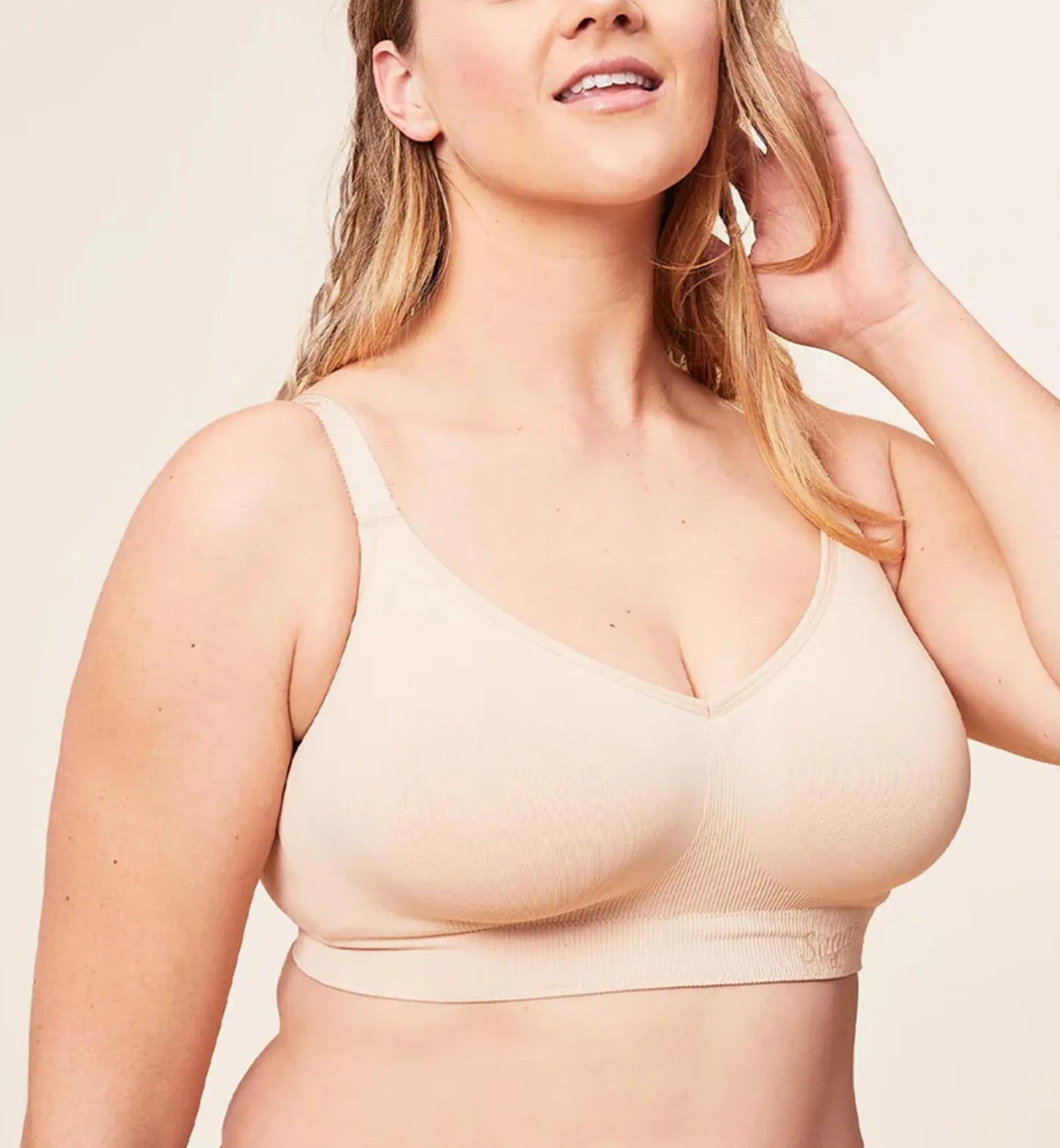 Sugar Candy by Cake Seamless Basic Everyday Softcup Bra (28-8005) - Nude