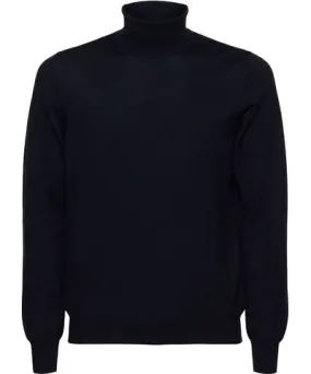 Tagliatore Wool Knit Turtleneck Sweater