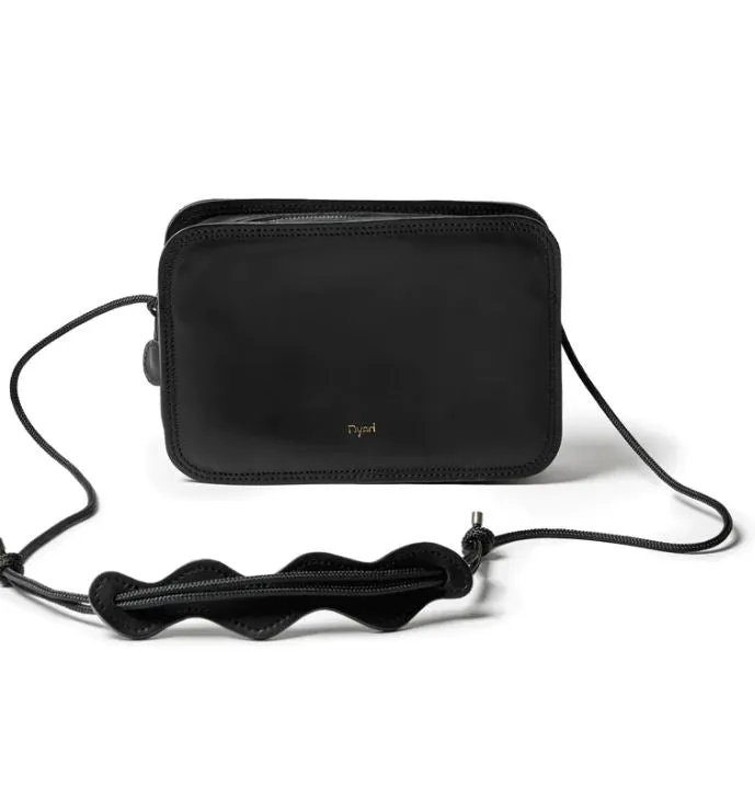 The Box Mono Strap Sling Bag - Black