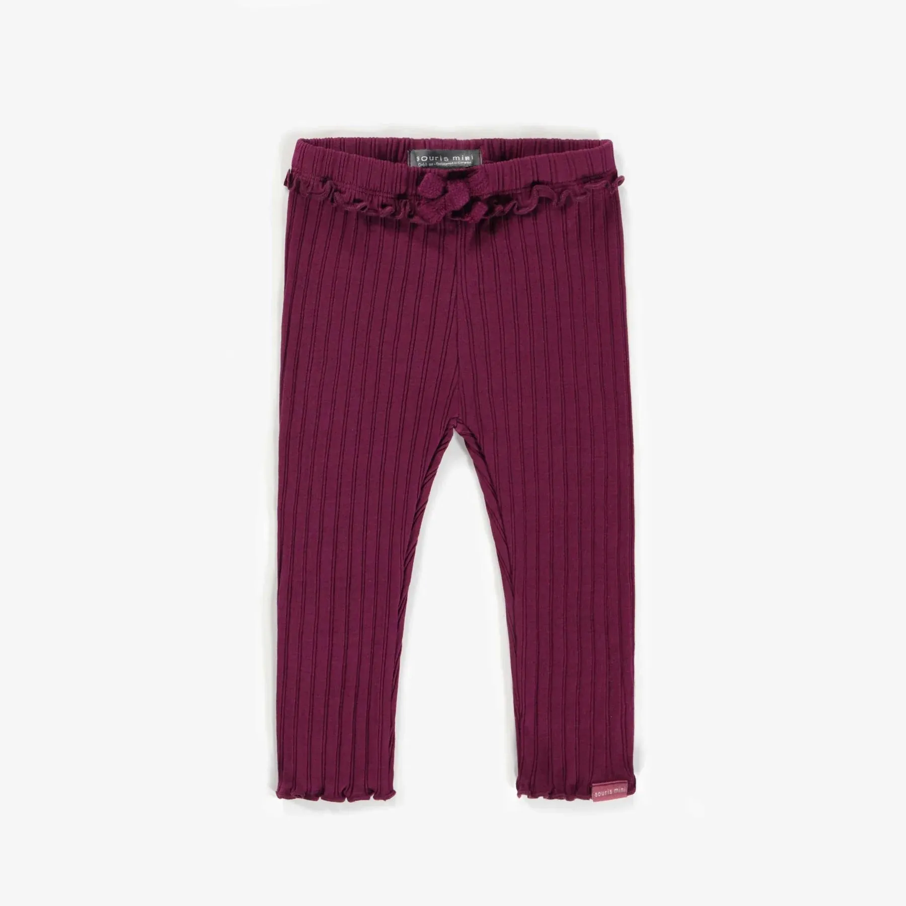 The Scarlet Leggings - Burgundy - BABY