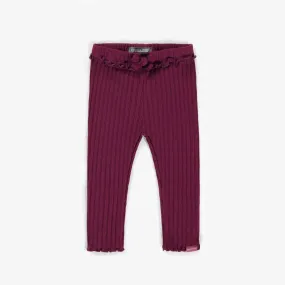 The Scarlet Leggings - Burgundy - BABY