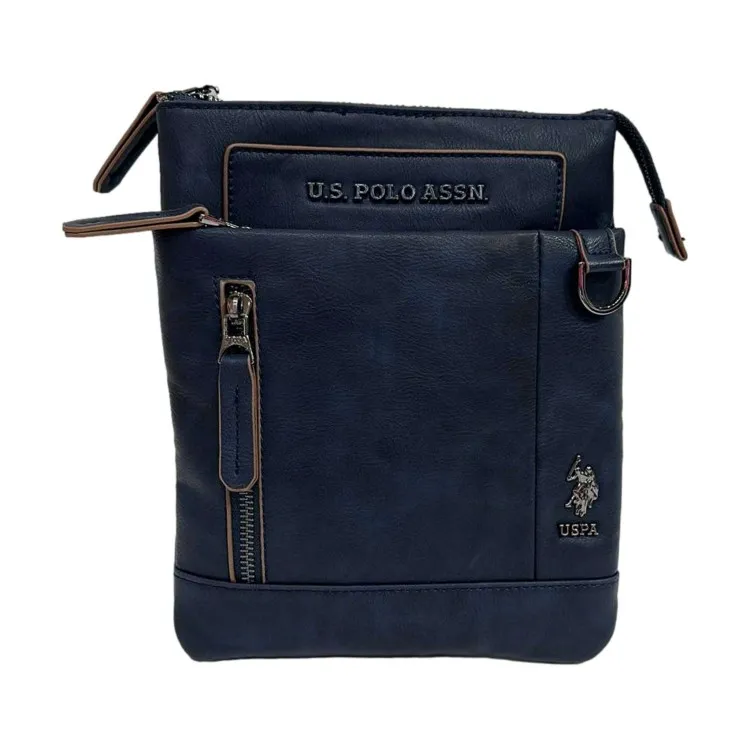 U. S. Polo Assn. BIUCB5742 Cambridge Crossbody Tracolla Uomo Blu