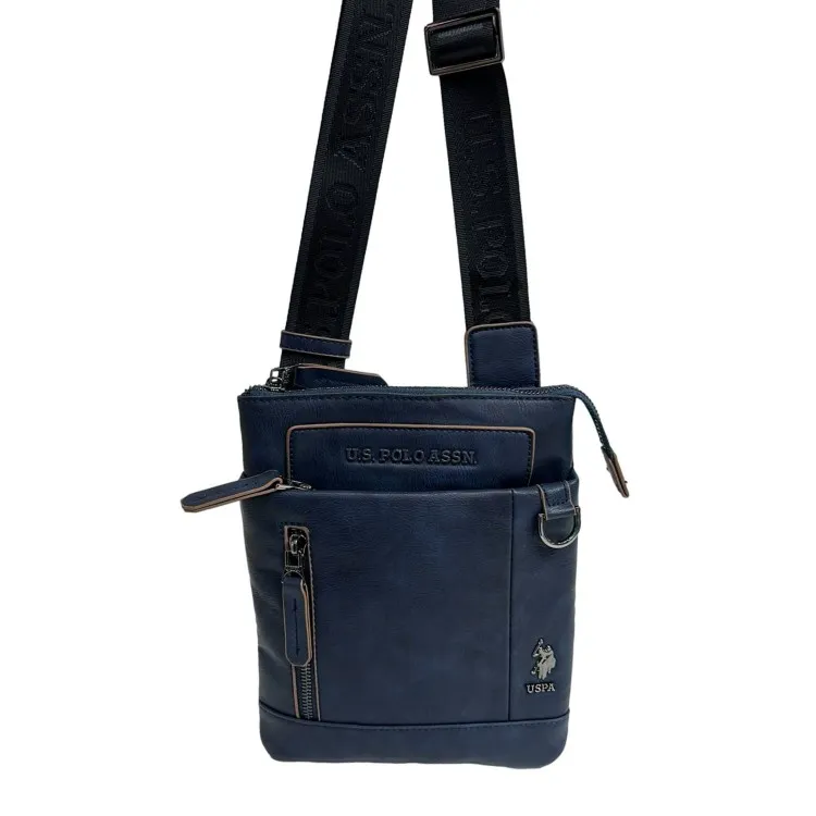 U. S. Polo Assn. BIUCB5742 Cambridge Crossbody Tracolla Uomo Blu