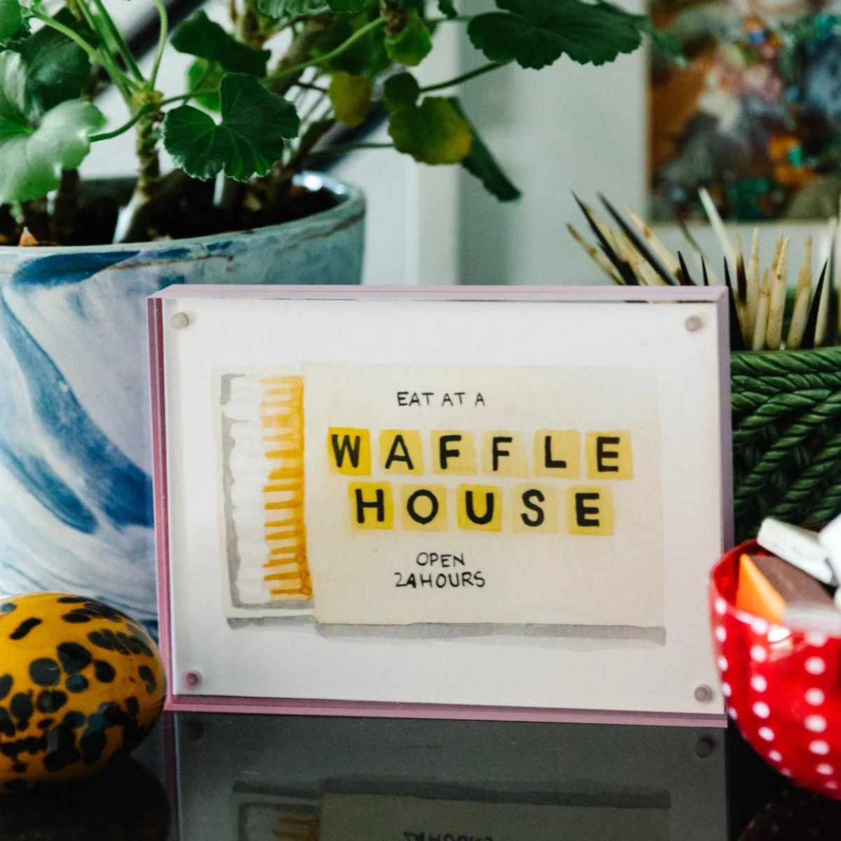 Waffle House Matchbook