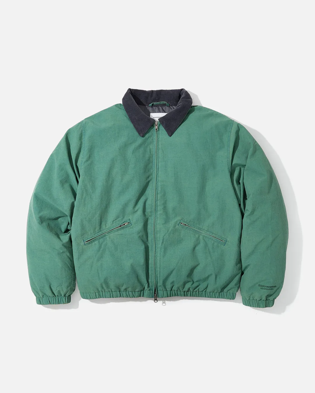 Washed Down Puffer Jacket - Green