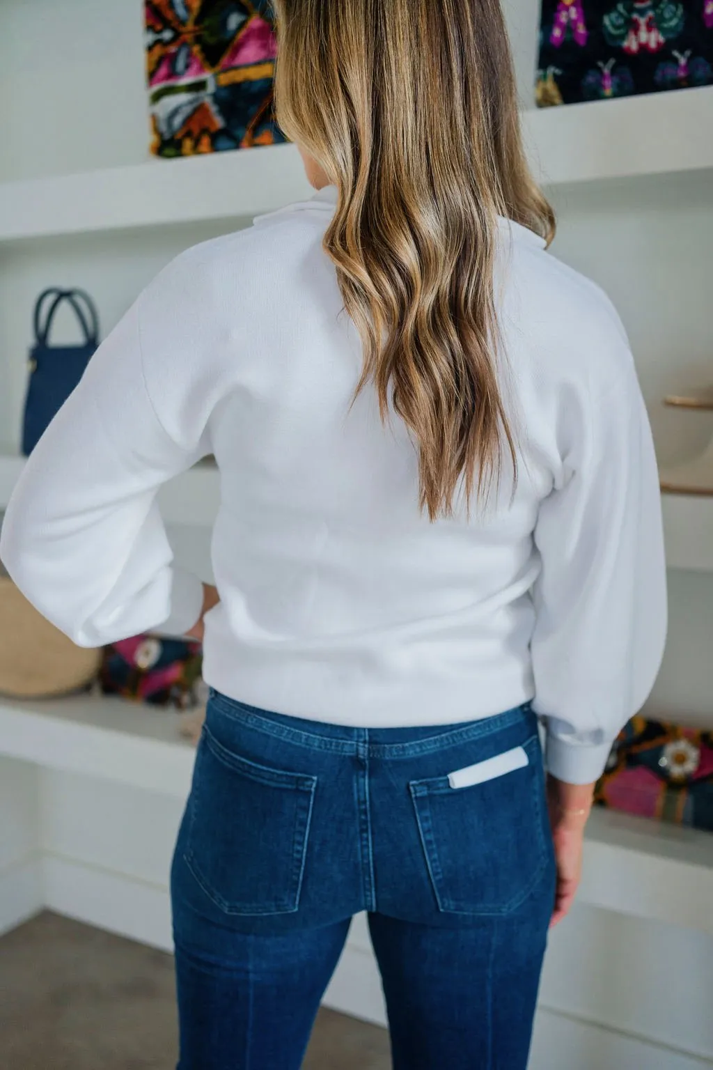 White Lolli Sweater